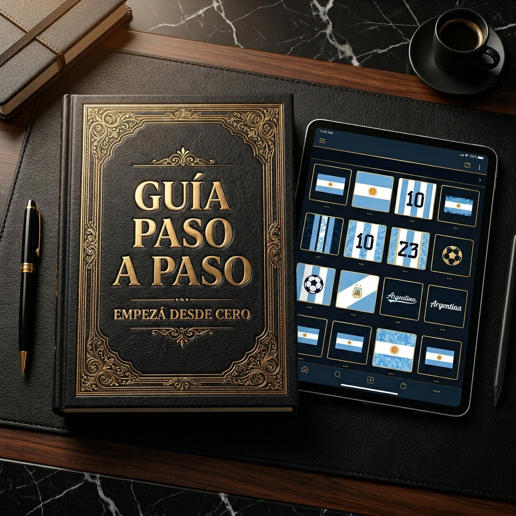 Pack Completo: +500 Diseños + Colección Gold + Guía Paso a Paso