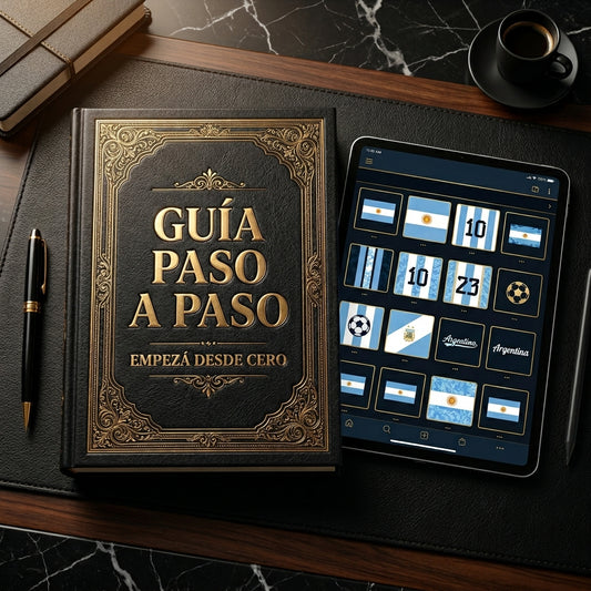 Pack Completo: +500 Diseños + Colección Gold + Guía Paso a Paso